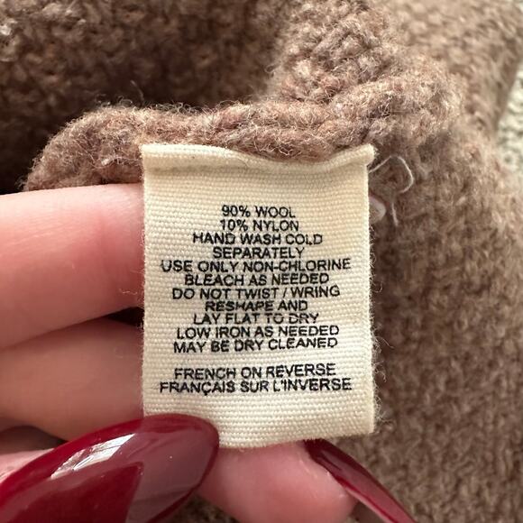 Moth Anthropologie brown knit a-line skirt size M - Picture 5 of 7